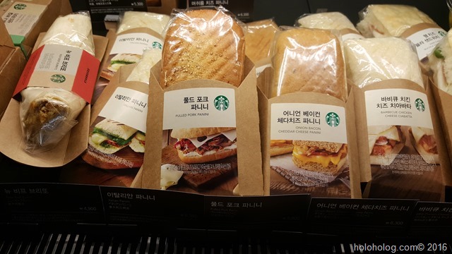 韓国スタバ サンドウィッチやケーキなど食べ物系メニュー 星集め
