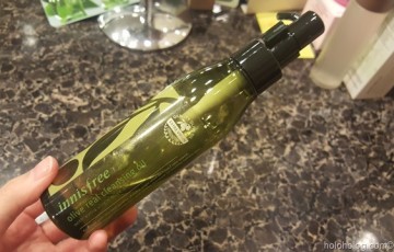 イニスフリーからオリーブオイル配合の自然派メイク落とし