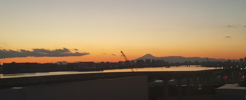 元旦の富士山